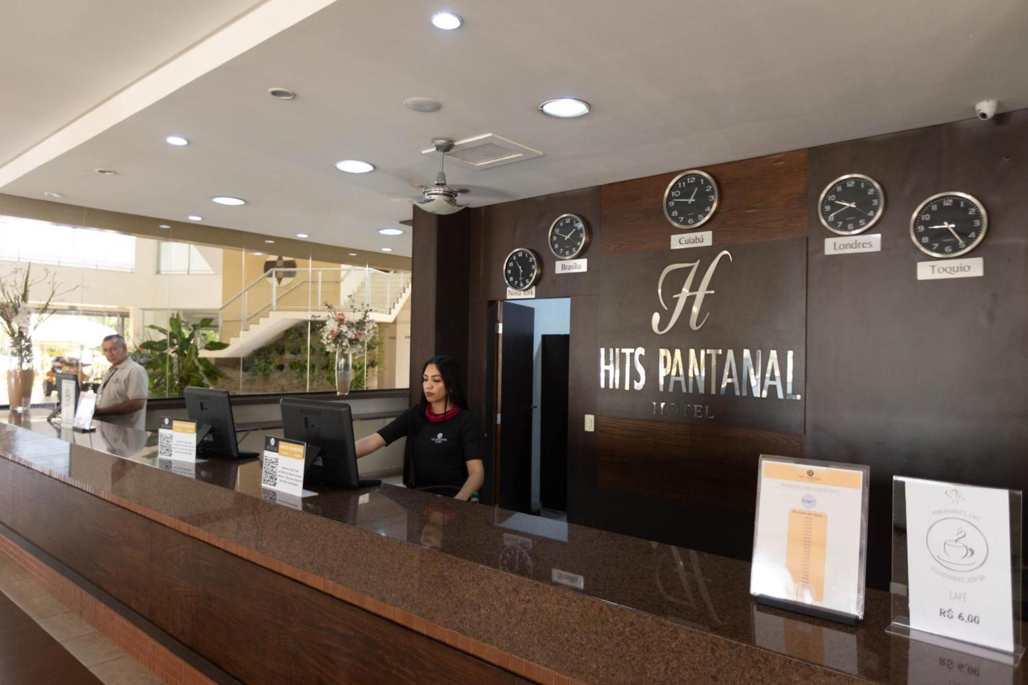 Hits Pantanal Hotel Aeroporto Várzea Grande Esterno foto